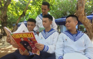 Đoàn công tác Hội Nhà báo Việt Nam kết thúc chuyến thăm đảo Trường Sa